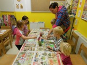 Malování a obtiskávání ovoce